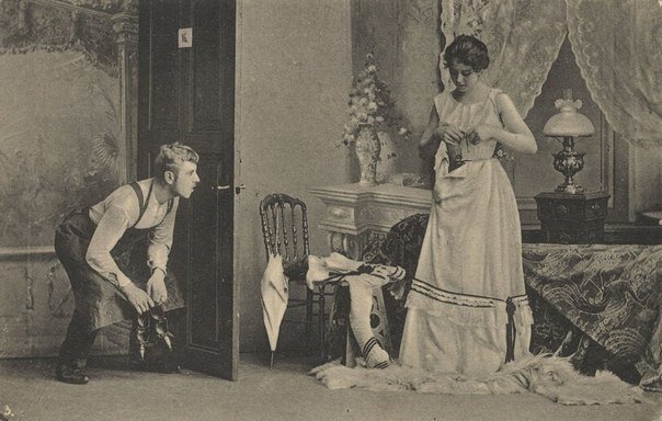 Сцена в доме терпимости. Начало XX века