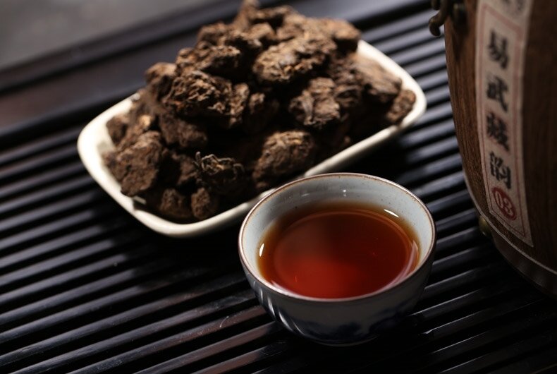 Пуэр комковой Шу (10 лет) 