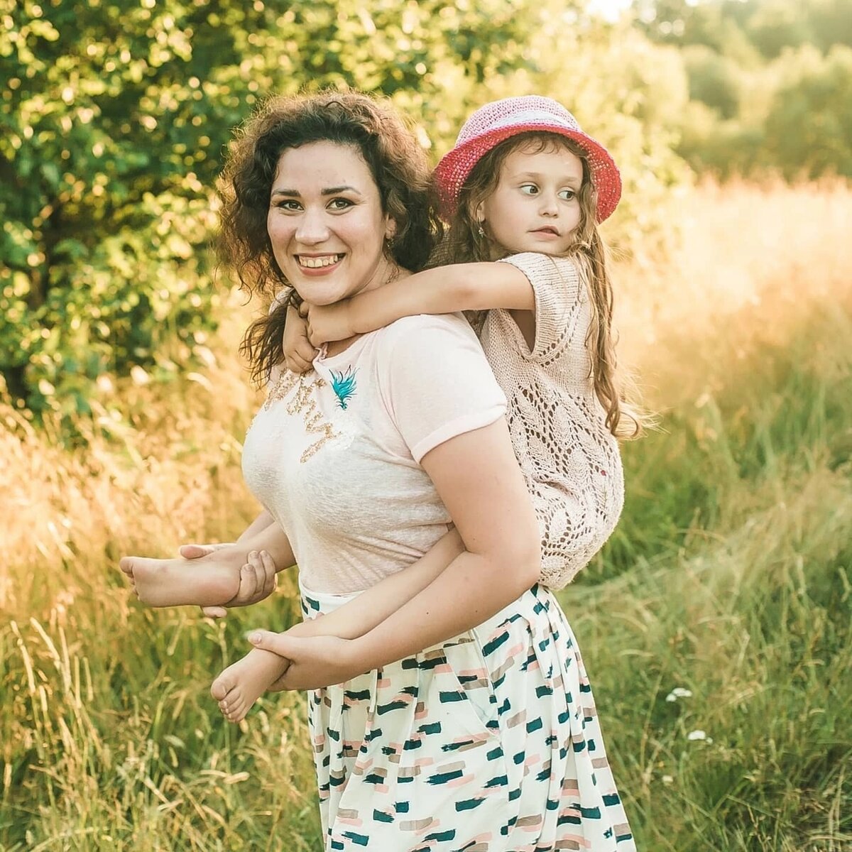 Мы с дочкой. 