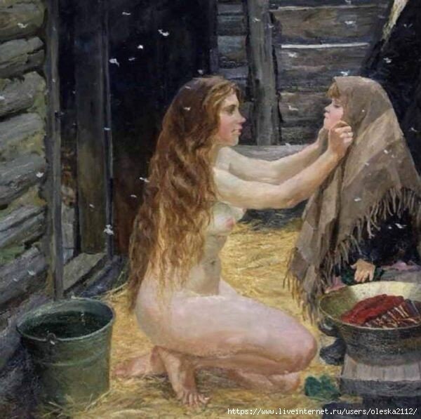 А. Пластов "Весна"