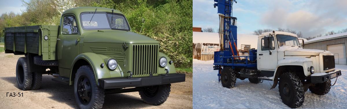 Бурилка и ГАЗ-51
