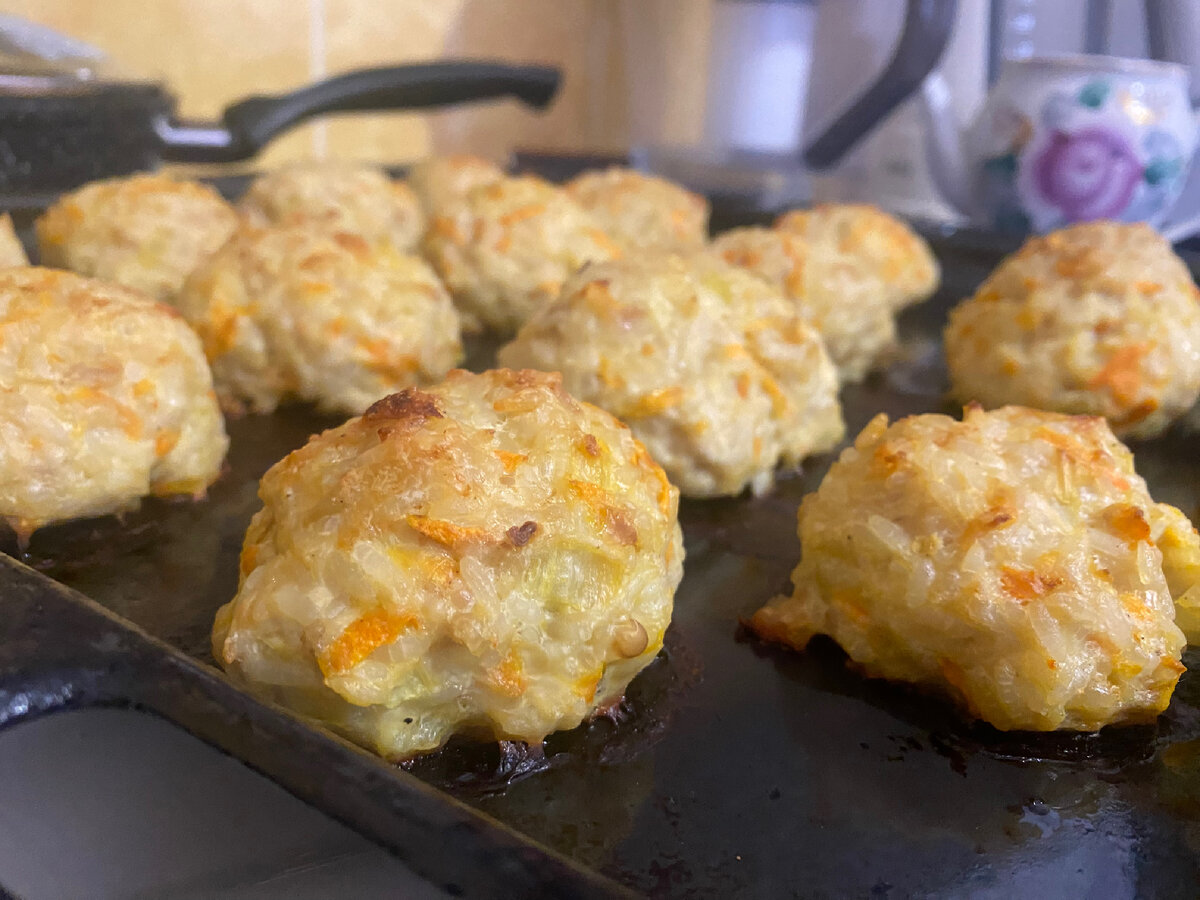 ПП-тефтели с рисом и овощами в духовке // низкокалорийно, полезно и вкусно  | Трофимчук Оксана - фитнес и ПП | Дзен