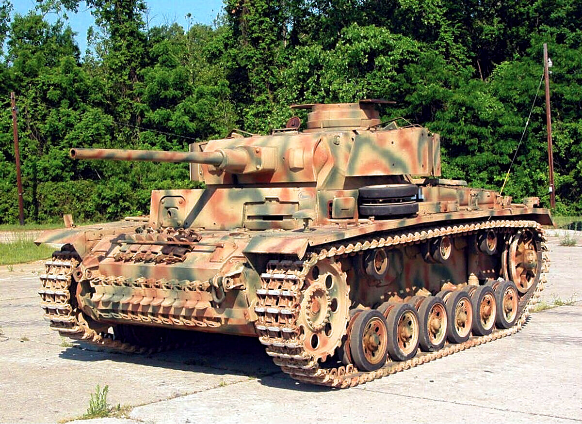 Танк Panzerkampfwagen III (PZKPFW III)