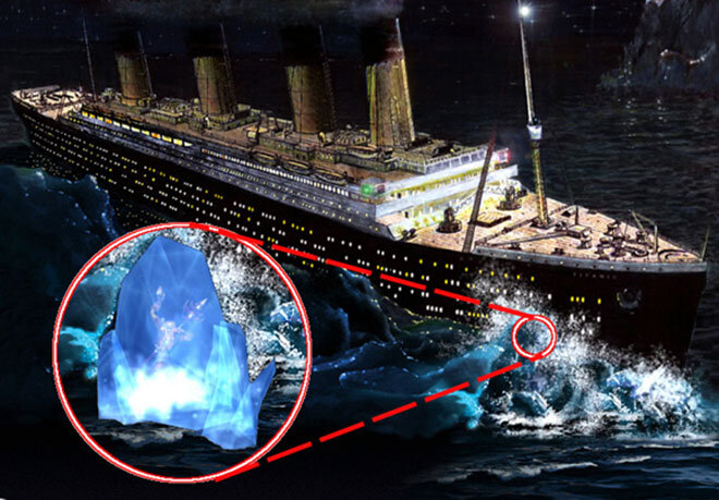 Покажи где затонул титаник. 1912 Титаник столкнулся с айсбергом. Затонувший Титаник. Северная Атлантика место крушения Титаника. Титаник корабль Титаник.