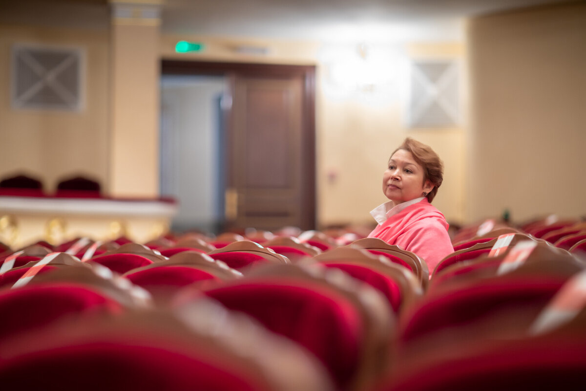 Леонора Куватова: «В истории театра было много постановок национальных спектаклей, но проверку зрителем прошли не все. Так что это всегда риск». Фото предоставлено Башкирским государственным театром оперы и балета