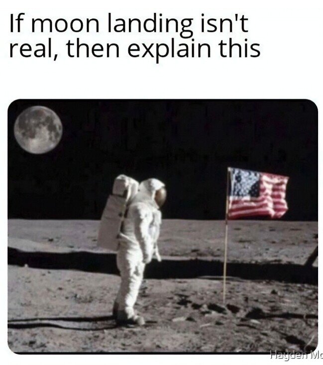 Если на Луну никто не высаживался, то как вы объясните ЭТО?