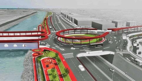 Будущая связь с аэропортом «Хорхе Чавес»