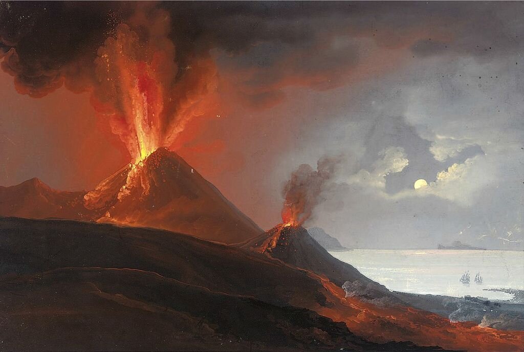 везувий картина райт. везувий извержение помпеи. пейзаж вулкан. помпеи извержение вулкана. вулкан везувий извержение помпеи.