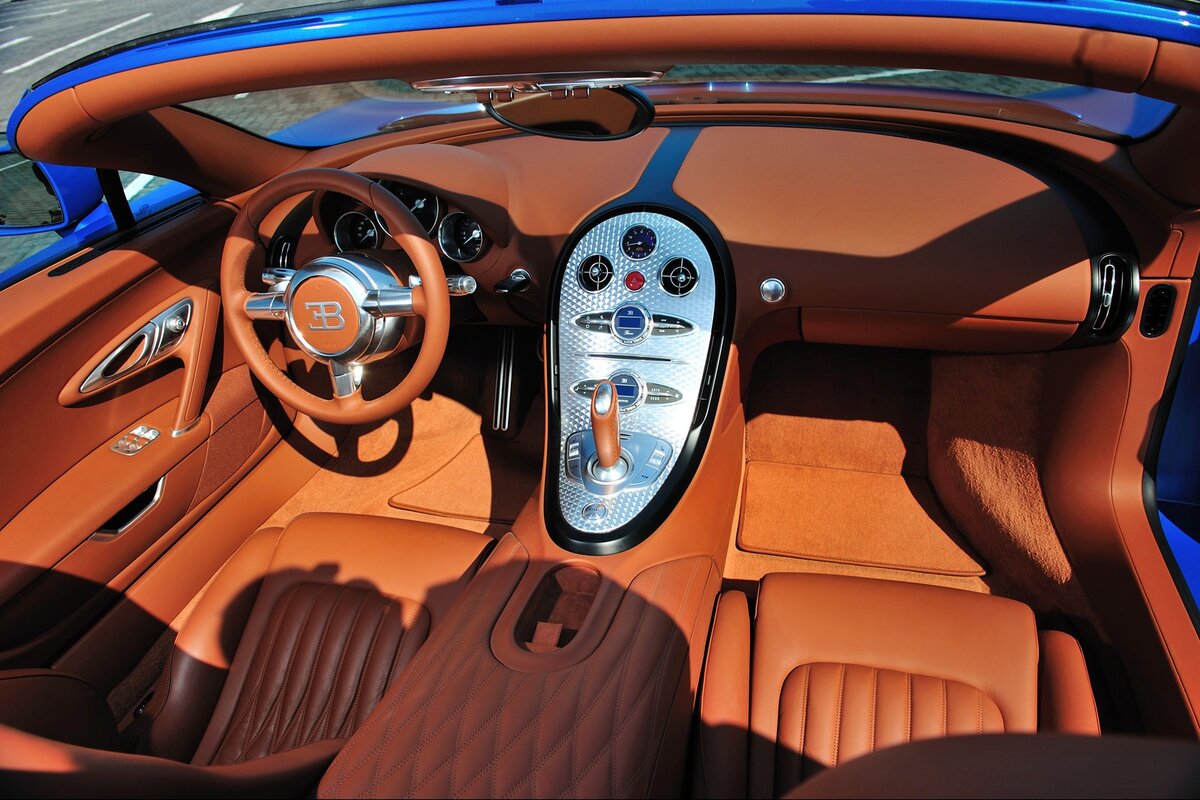 Bugatti Veyron 16 4 Supersport салон