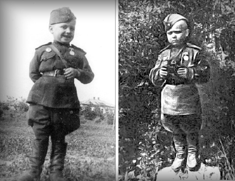 Сын полка Сережа Алешкин/ © Public Domain