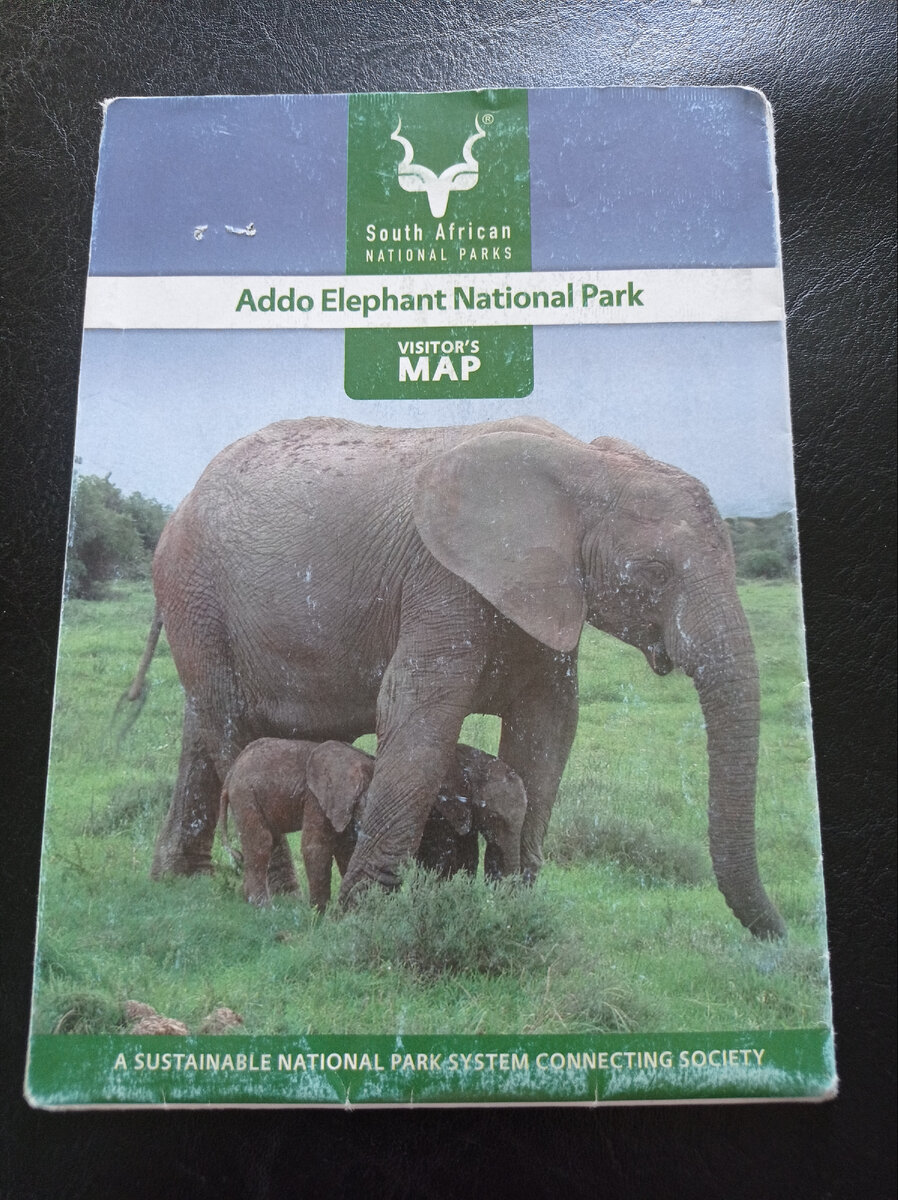 Брошюра из парка. 