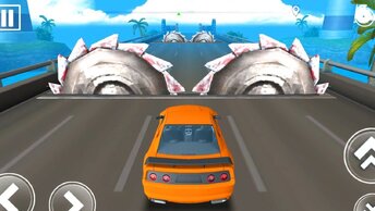 ПОПРОБУЙ ПРОЙДИ ЭТО СМЕРТЕЛЬНОЕ ИСПЫТАНИЕ ИГРЫ ГОНКИ АНДРОИД И IOS SPEED CAR BUMPS CHALLENGE (2)