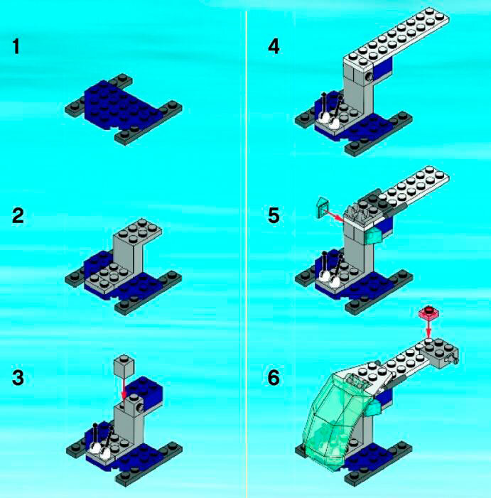 LEGO Погоня на полицейском вертолёте купить City