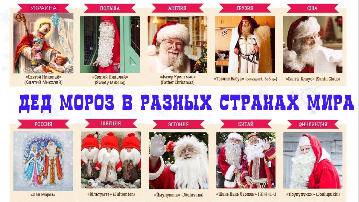 Дед Мороз и его коллеги