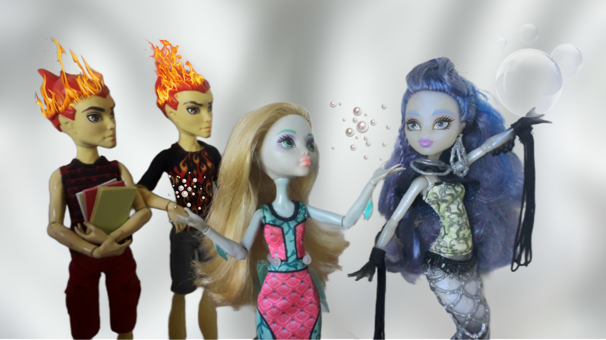 Факультет природной магии - стихии огня и воды