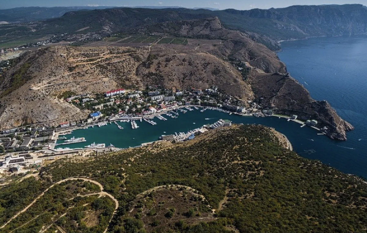 Балаклавская бухта вид с моря