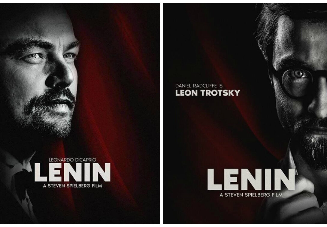 Постер к фильму "Ленин" Стивена Спилберга.