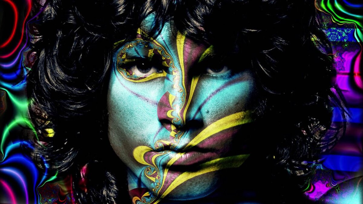 Jim Morrison. Рисунок из открытых источников интернета