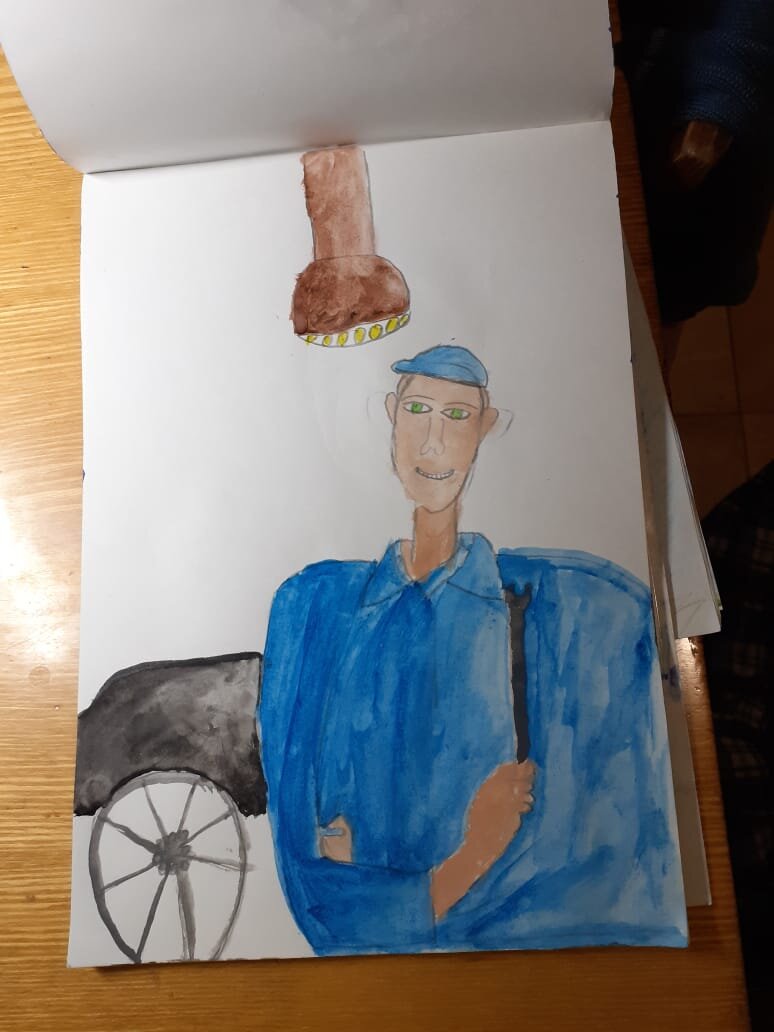 Это меня Ваня нарисовал)