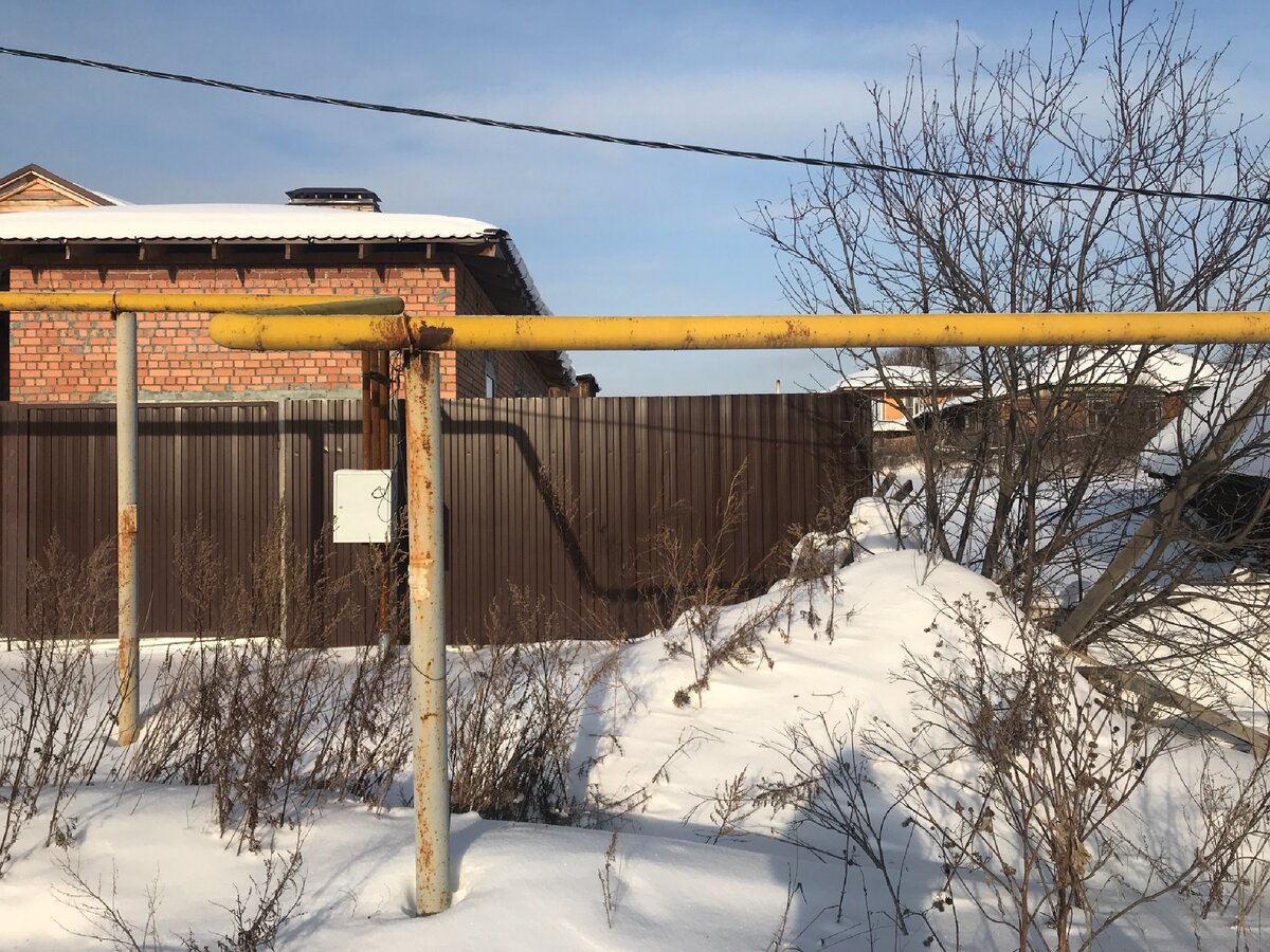 Труба с одной стороны