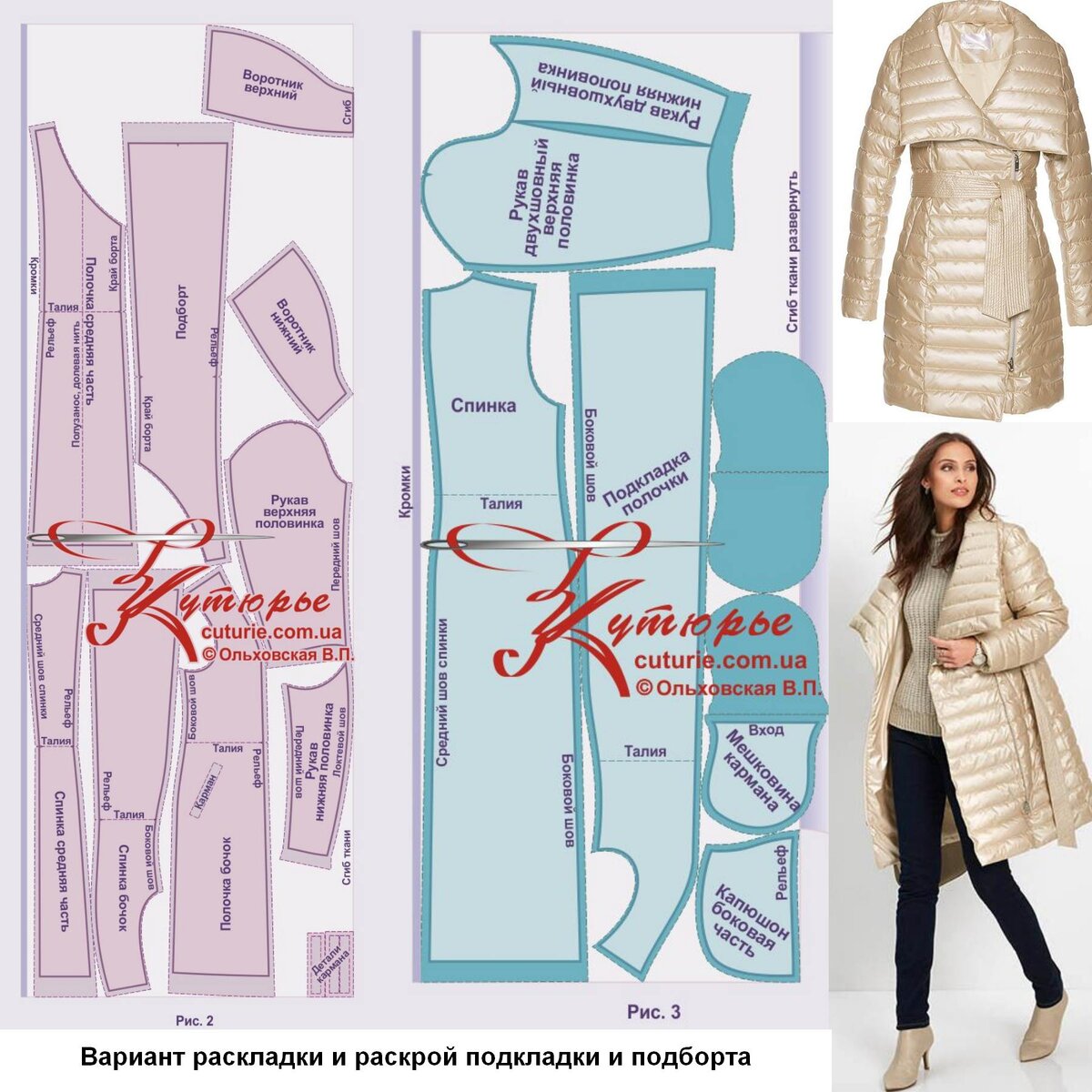 Выкройка пальто - № 526, магазин выкроек GRASSER.RU #sewing_patterns #pattern #p