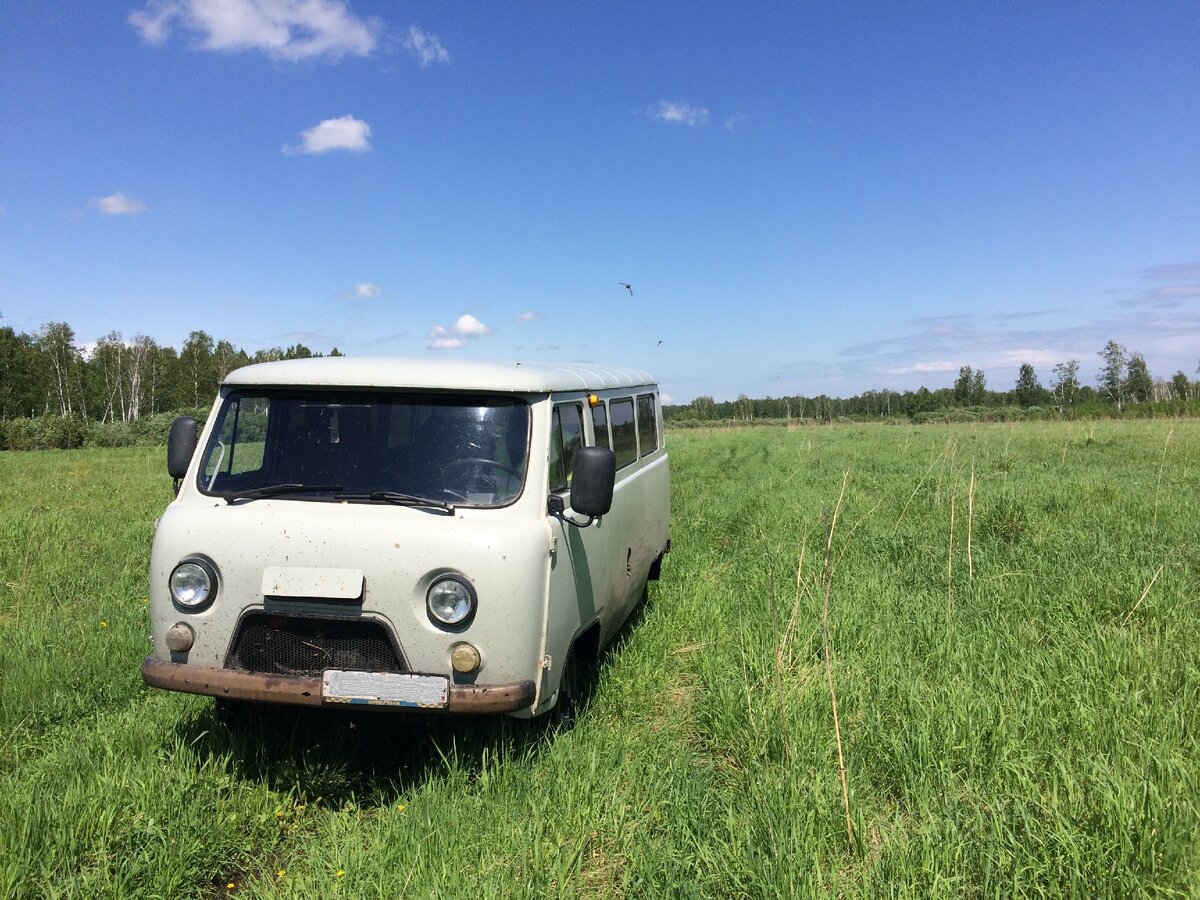 пробираемся на УАЗе через болота