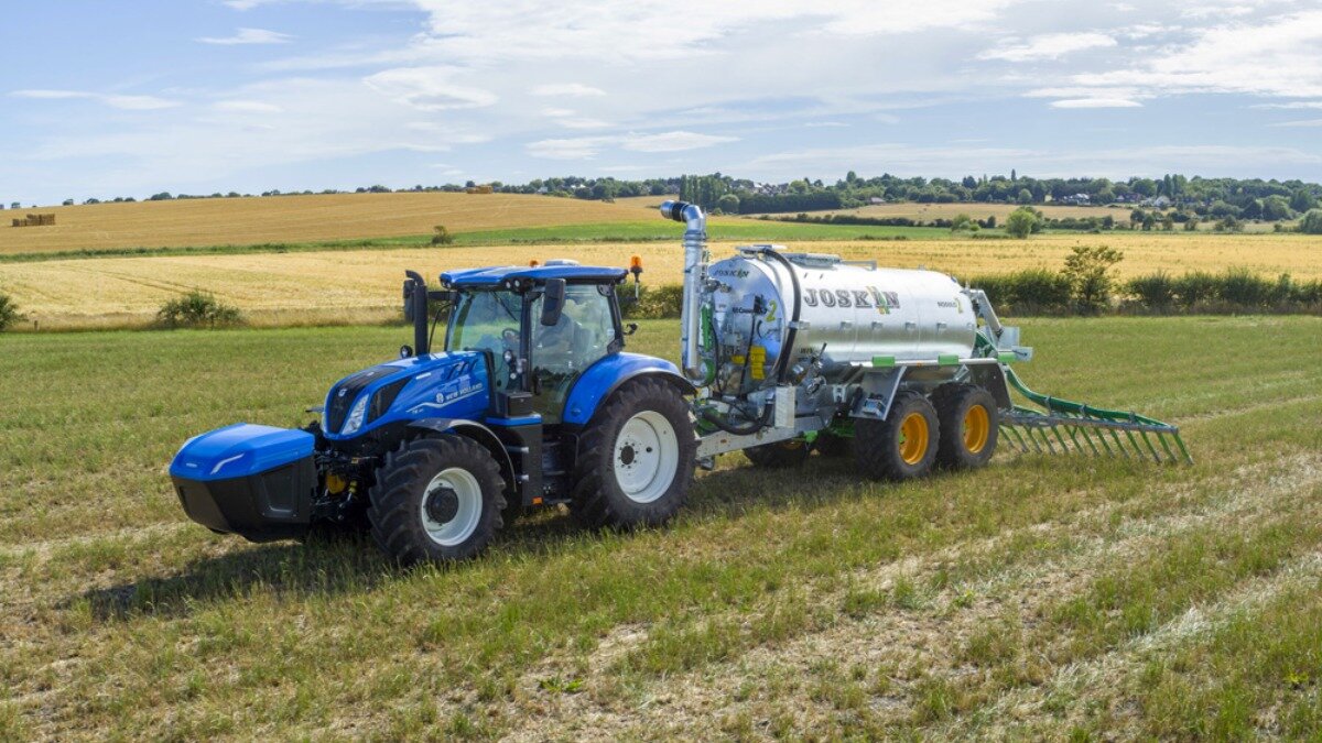 Фото: Официальный сайт New Holland Новый трактор New Holland серии T6 Methane Power на метане