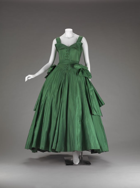 Christian Dior. Вечернее платье, 1954. Художественный музей Индианаполиса, США