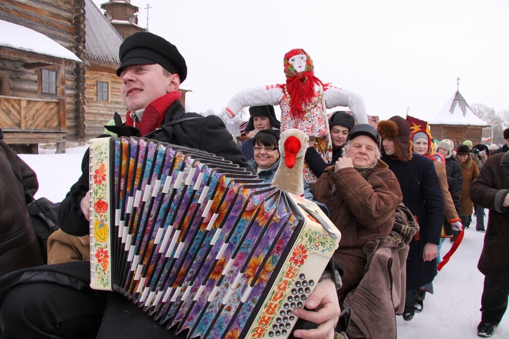 Весело отметили масленицу