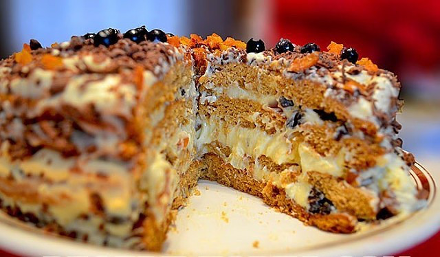 Пирог «Трухлявый пень» - рецепт приготовления с пошаговыми фото