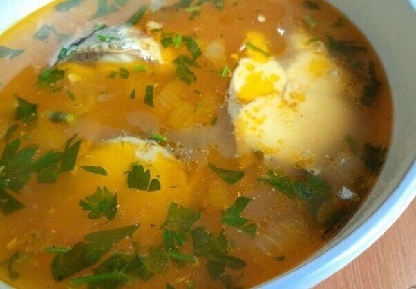 Суп со скумбрией замороженной рецепт с фото