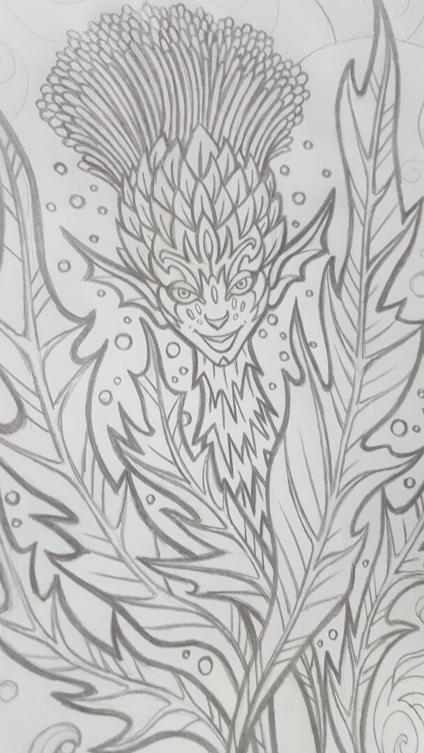 Перовначальный набросок