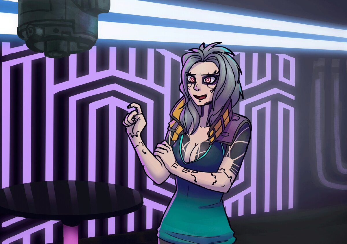 Ненормативная лексика в Cyberpunk 2077