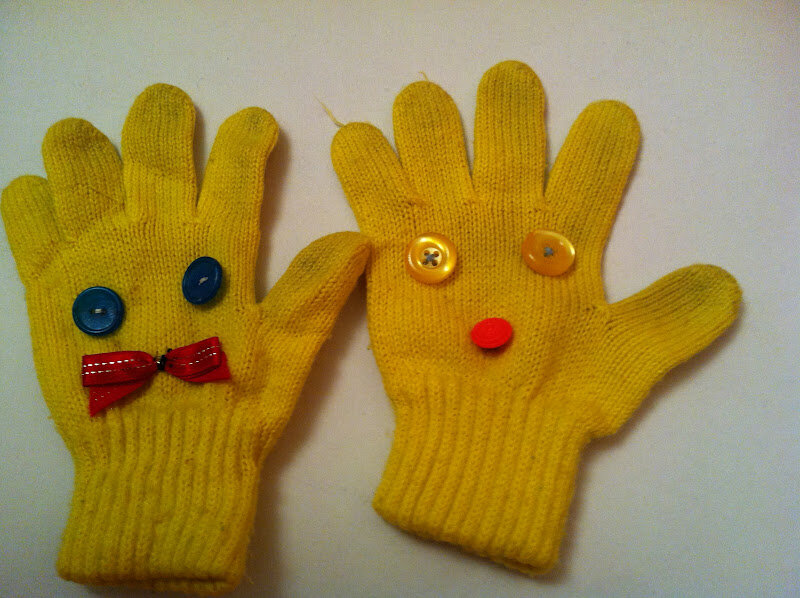 Как сделать куклу из перчаток своими руками