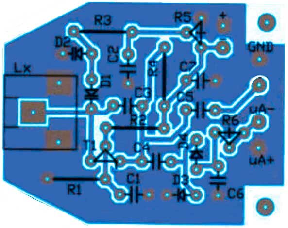 Пример печатной платы