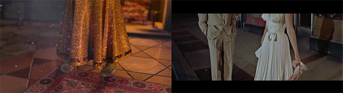 Но и Мерлин Монро ей также блистательно удается спародировать.