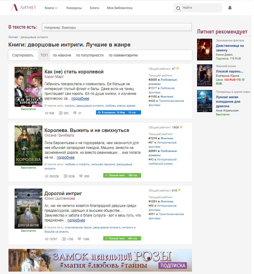 Книги на LitNet