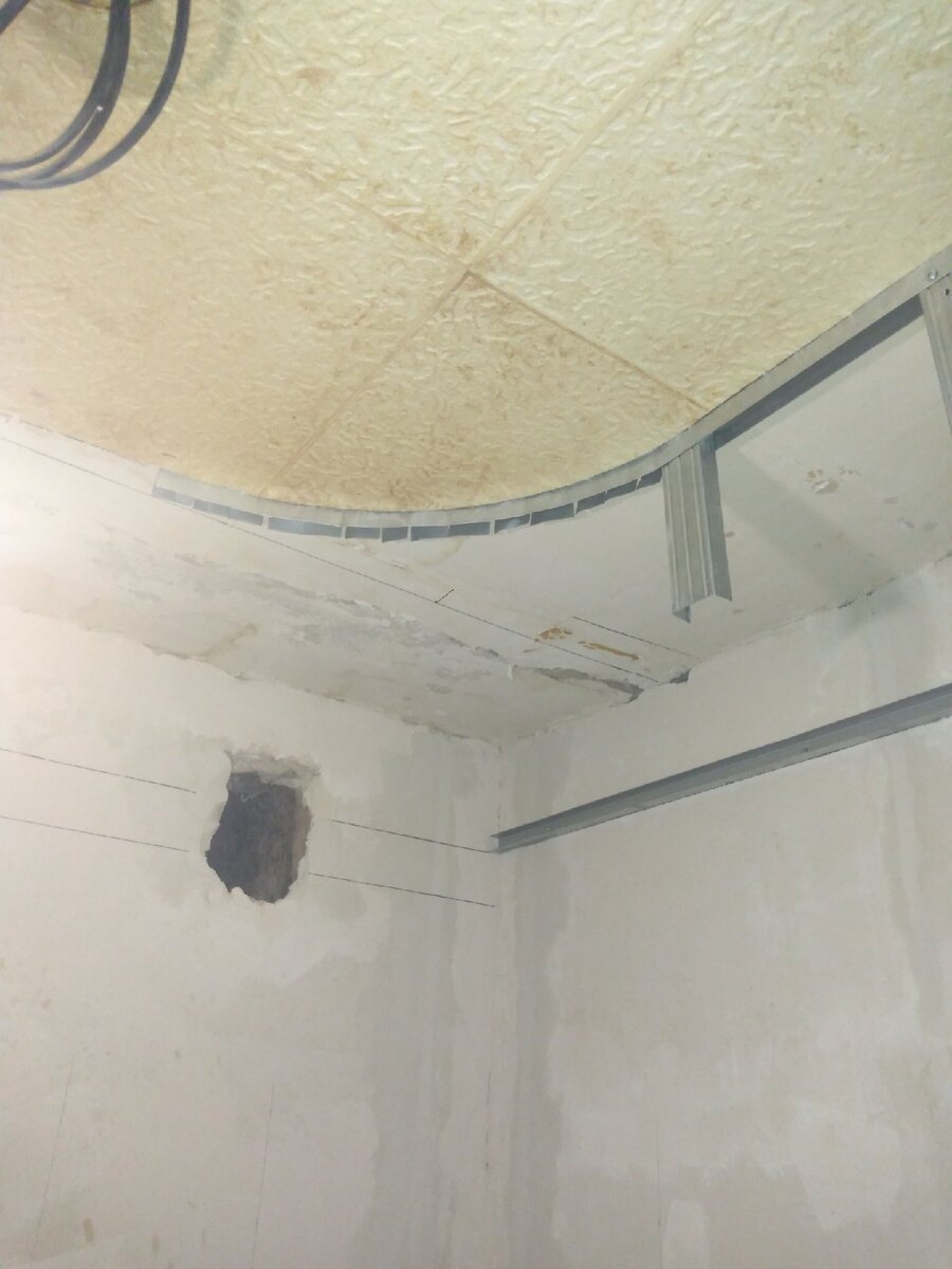 Разметка под короб