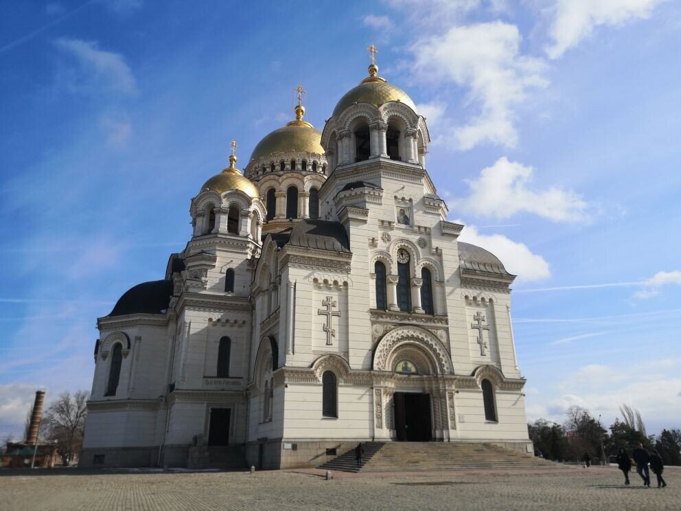  Вознесенский войсковой всеказачий патриарший собор, центральный вход. Фото из личного архива.
