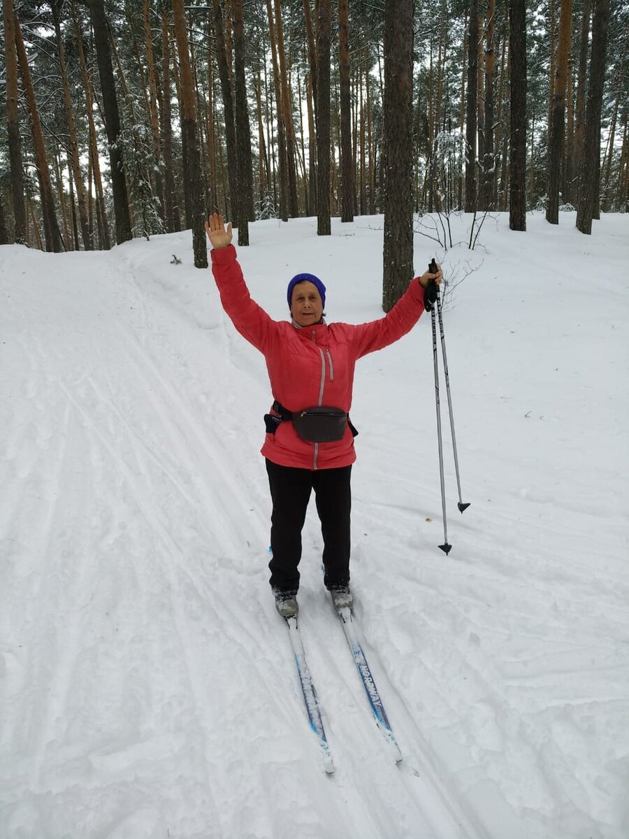 Я люблю лыжи!