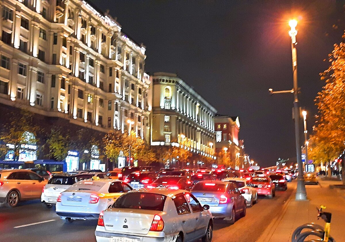 Вечерняя Москва очень красива!