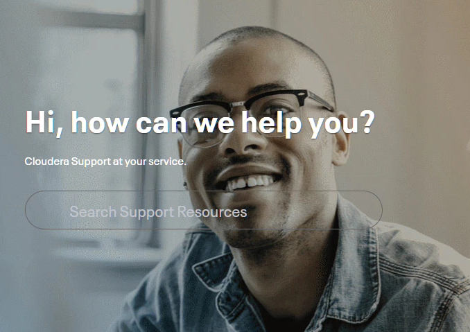 взято с https://my.cloudera.com/support.html 