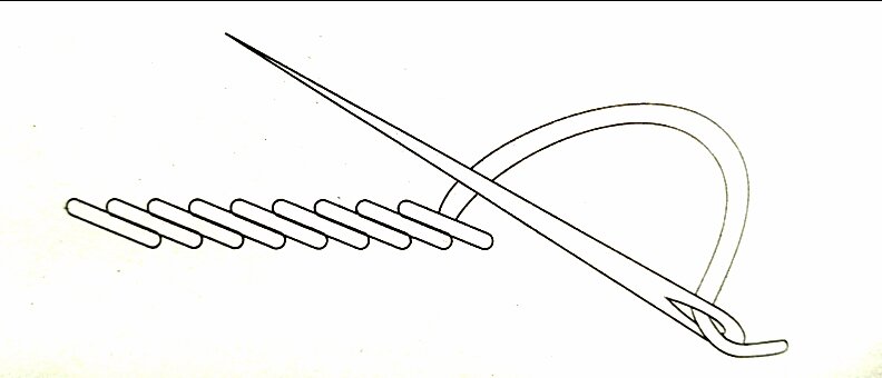 Стебельчатый шов