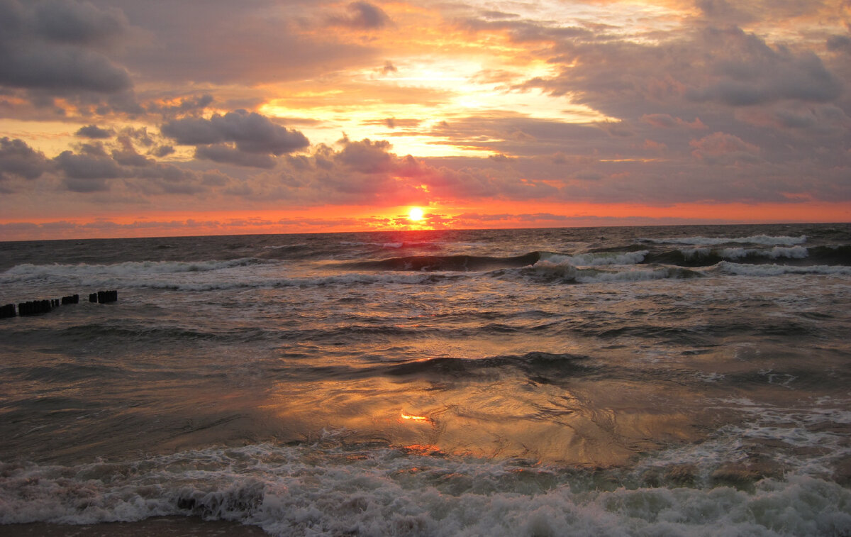 фото сделанное мной на Балтийском море в 2012 году. Это что-то потрясающее. 