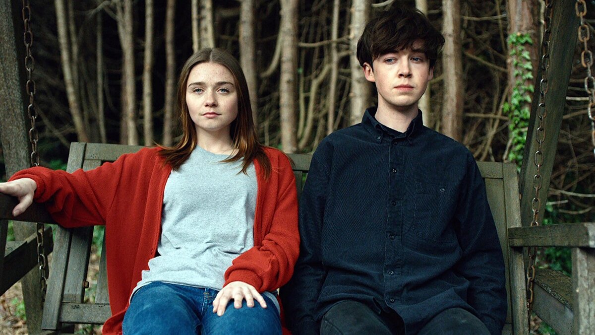 Кадр из сериала "Конец ***го мира", 2017-2019 г.