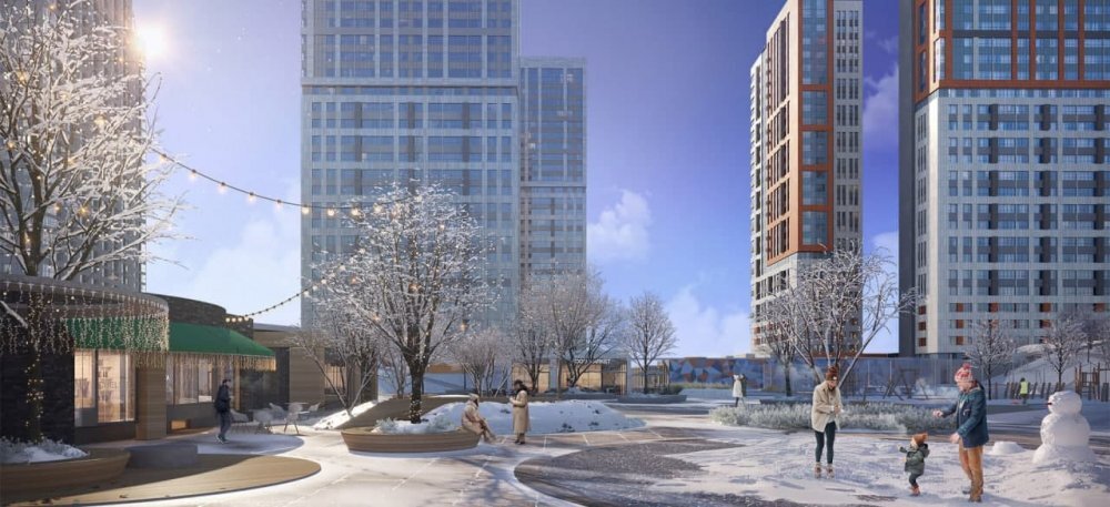 ЖК "Спутник", который на самом деле вовсе не ЖК. Фото: сайт фирмы "Самолет"