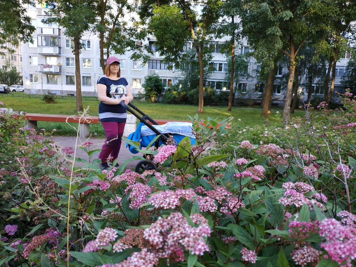 Наша прогулка с малышом