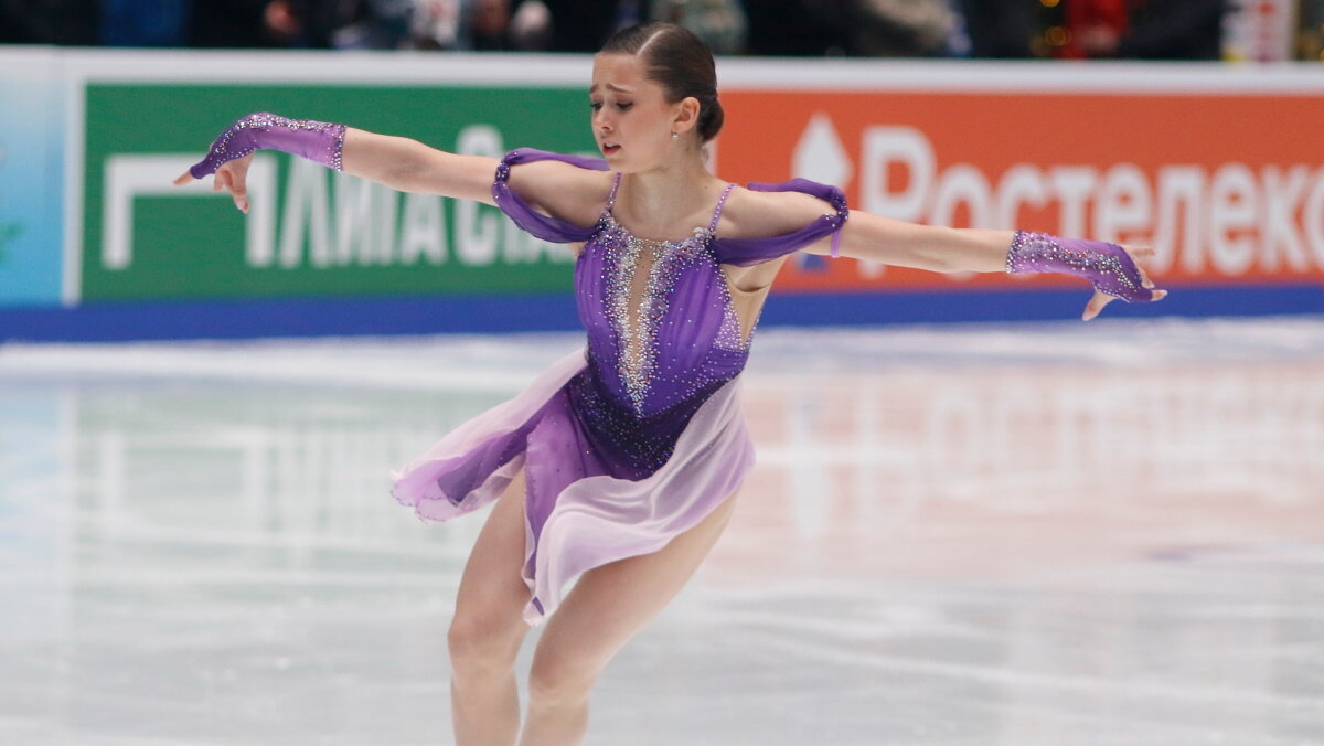Камила Валиева в короткой программе