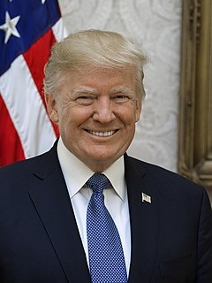 45 - й президент США Дональд Трамп