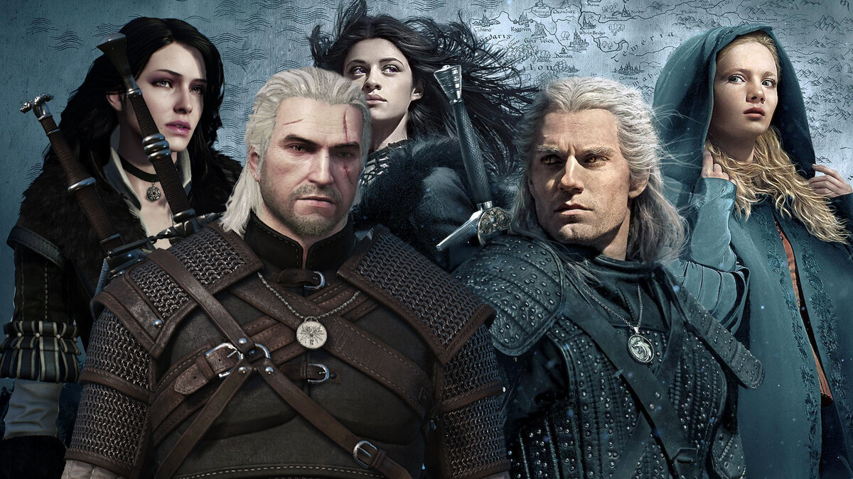 Где более правдиво отображены герои вселенной Ведьмак, в сериале, или в игре.